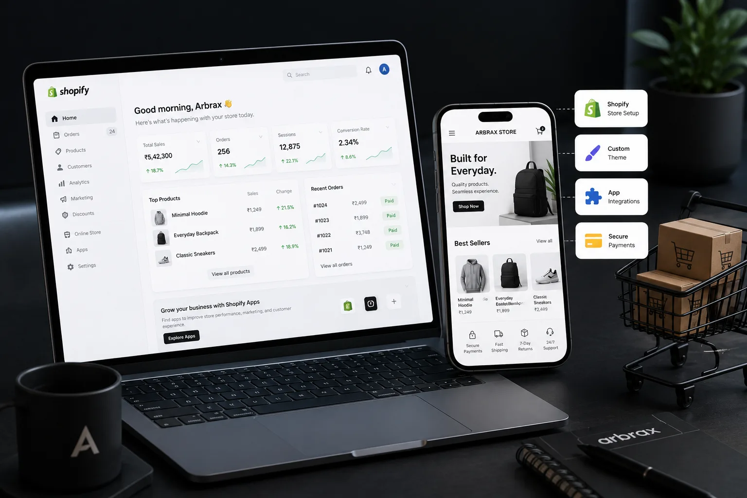 From Storefront to Platform Mockup